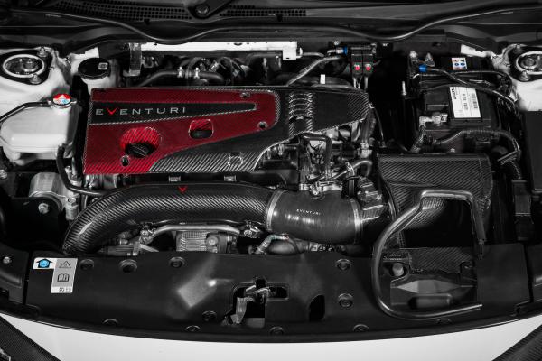 Eventuri Carbon Chargepipe / Inlet für Honda Civic Type-R FK8 mit Zulassung